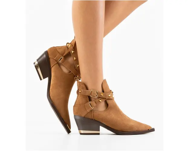 Botine dama Qamar Khaki