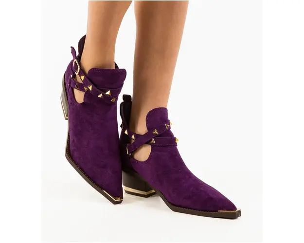 Botine dama Qamar Mov