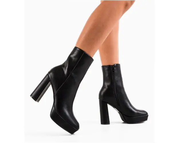 Botine dama Rabia Negre