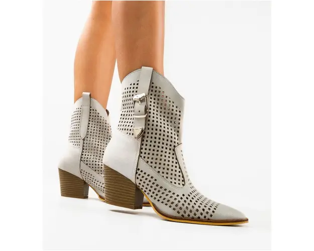 Botine dama Rasgy Gri