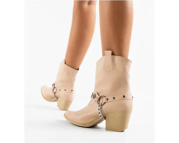 Botine dama Regalo Bej