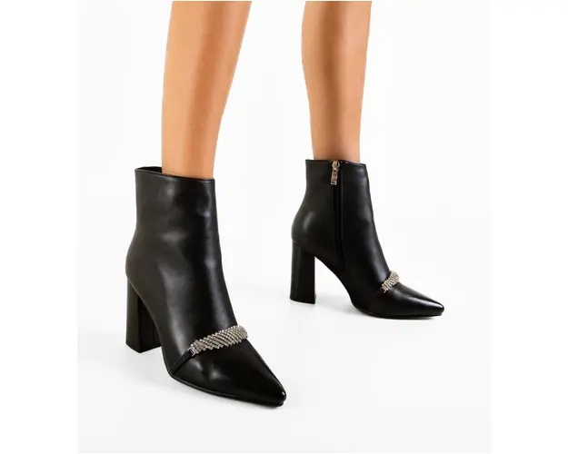 Botine dama Schoorel Negre