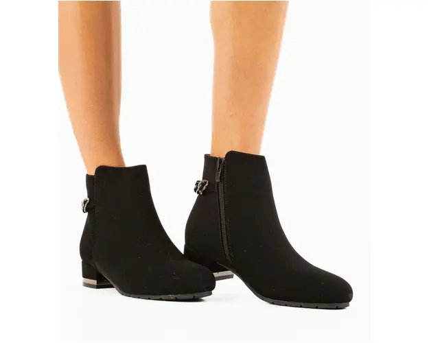 Botine dama Solis Negre