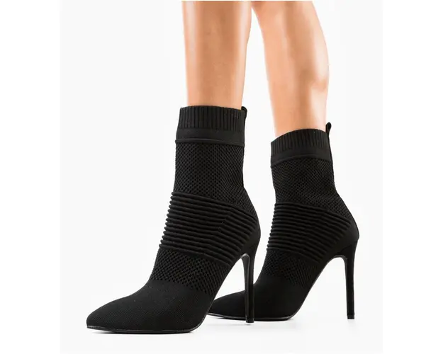 Botine dama Sten Negre