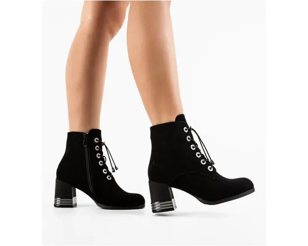 Botine dama Thea Negre