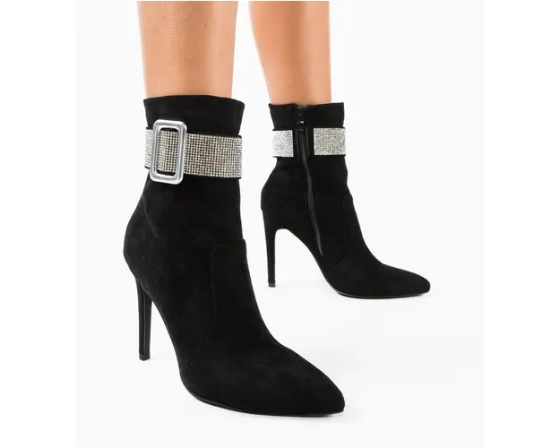 Botine dama Wagne Negre