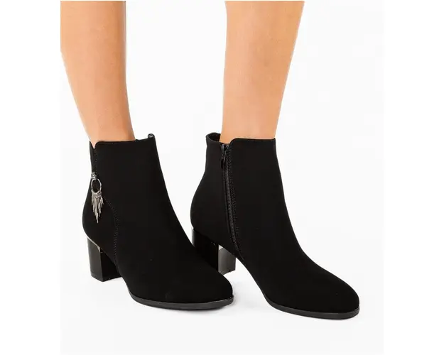 Botine dama Willia Negre