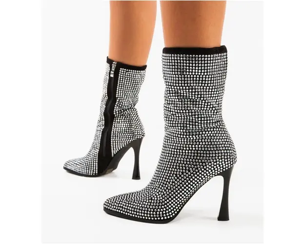 Botine dama Wobiza Negre