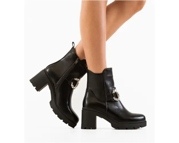 Botine dama Yancy Negre