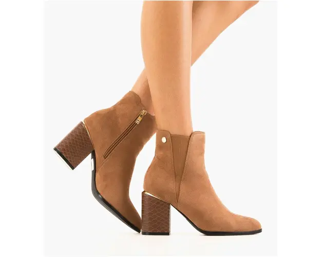 Botine dama Ynny Camel