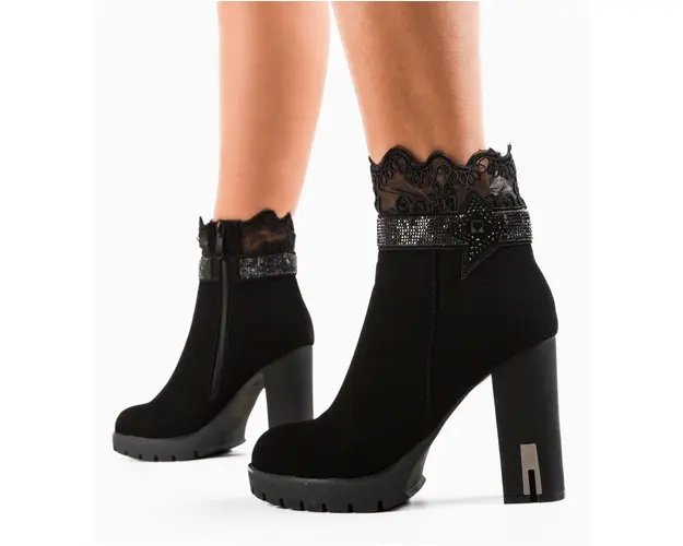 Botine dama Zak Negre