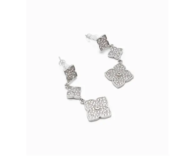 Cercei Crayon Argintii