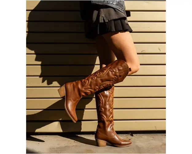 Cizme dama Alpika Camel