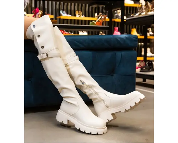 Cizme dama Berdelo Bej