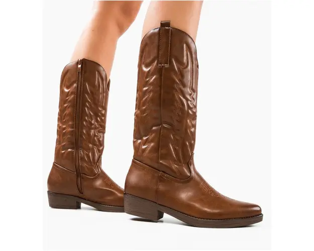 Cizme dama Cain Camel