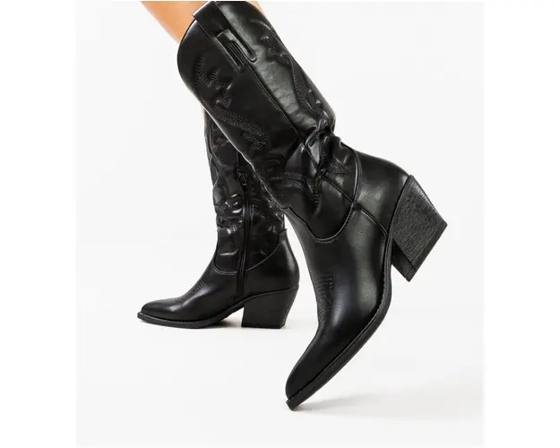 Cizme dama Elma Negre