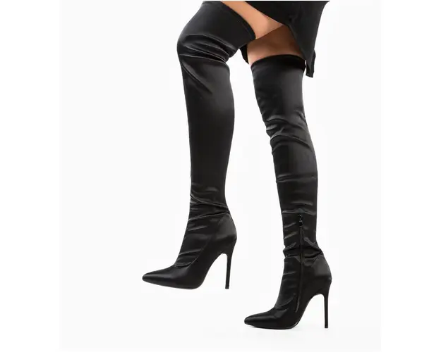 Cizme dama Faiza Negre