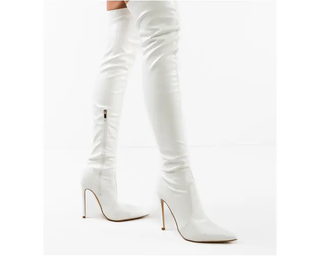 Cizme dama Kaduku Albe