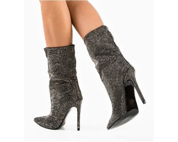 Cizme dama Lena Negre