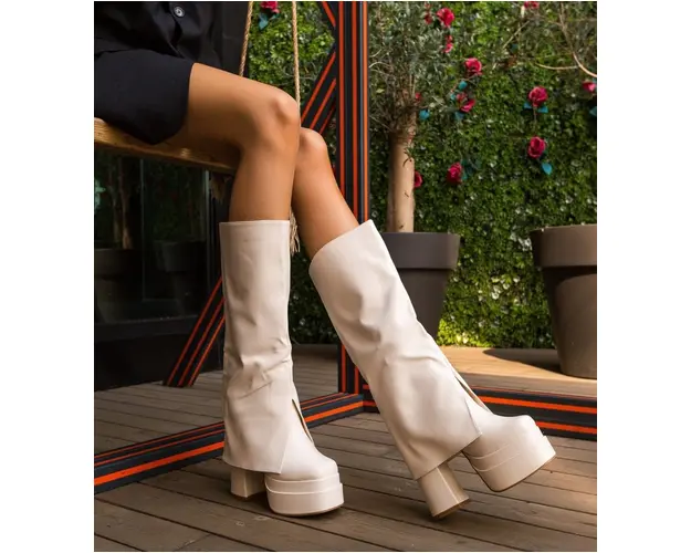 Cizme dama Merritt Bej