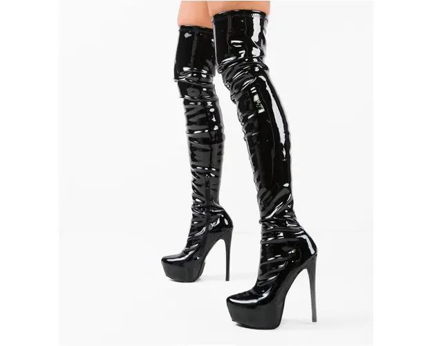 Cizme dama Motaks Negre 2