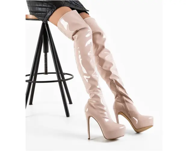 Cizme dama Motaks Nude