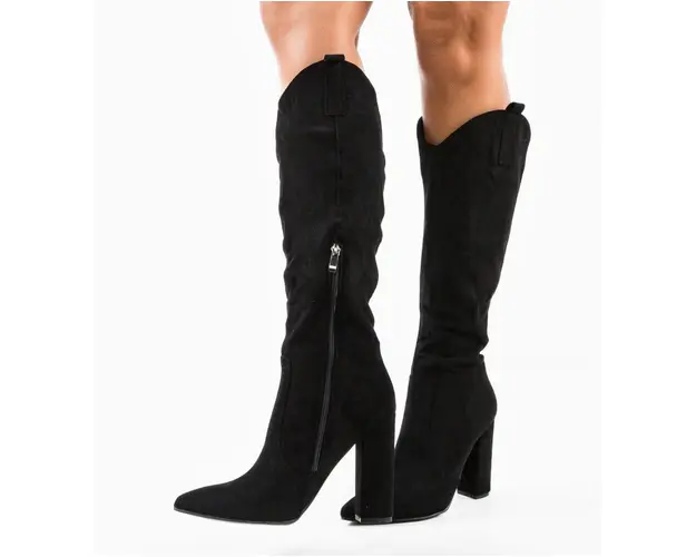 Cizme dama Rhian Negre