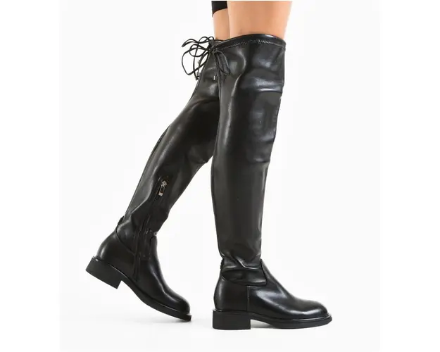 Cizme dama Roosa Negre