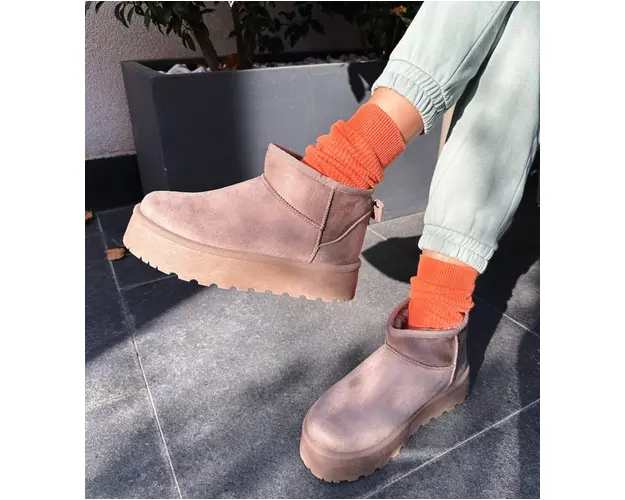 Cizme tip Ug Dora Khaki