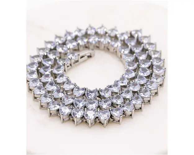 Colier Hearte Argintiu