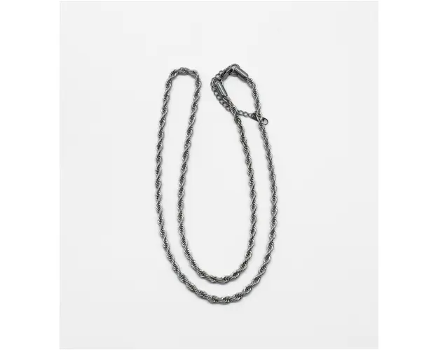 Colier Steel Argintiu