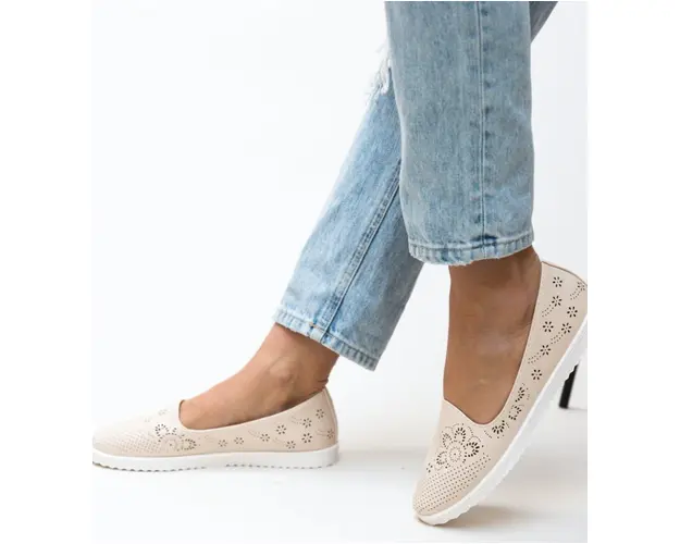 Espadrile Casual Milye Bej