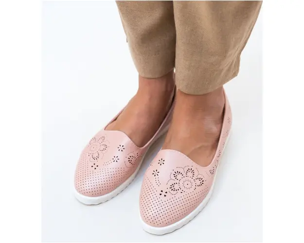 Espadrile Casual Milye Roz