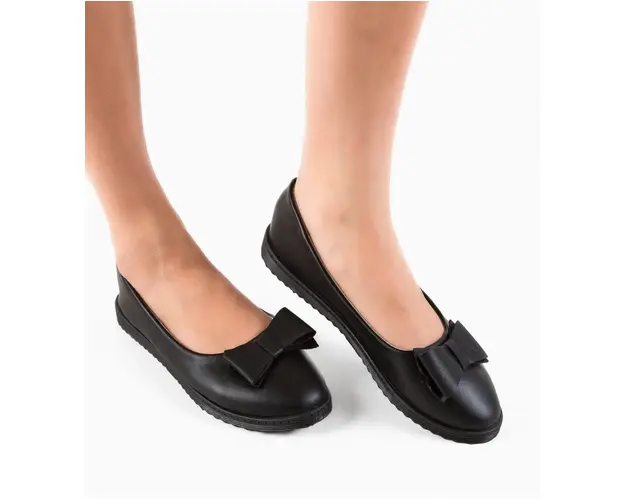 Espadrile Casual Qufu Negre