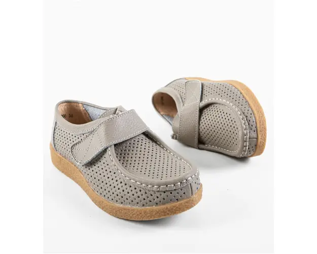 Mocasini Dambo Gri