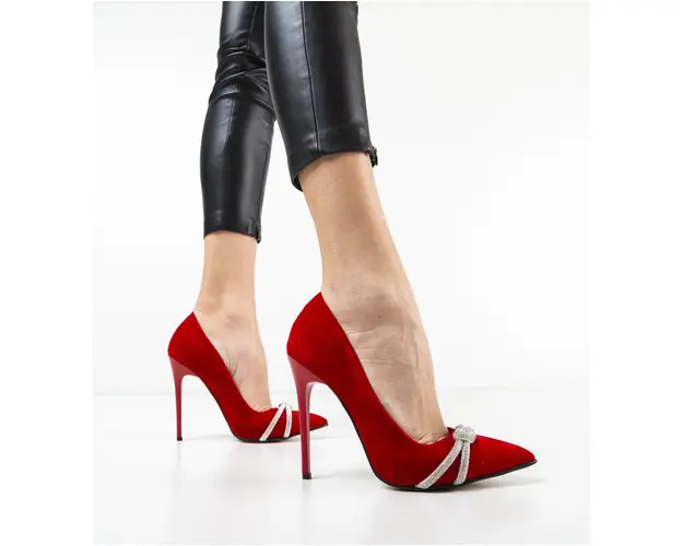 Pantofi Casette Rosii