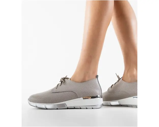 Pantofi Casual Albert Gri
