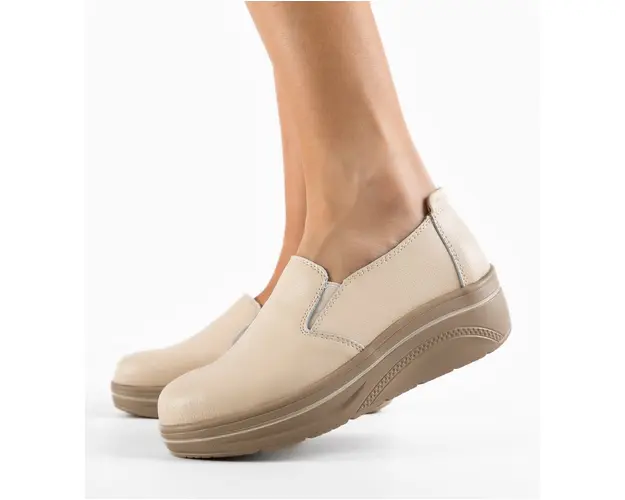 Pantofi Casual Alpino Bej 2
