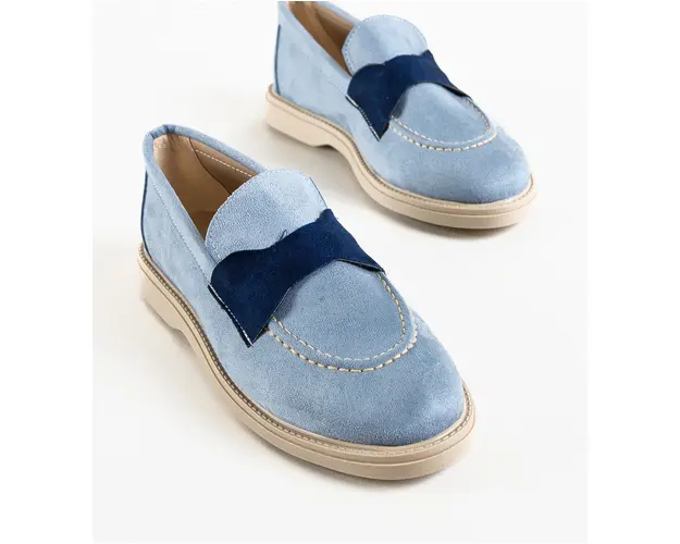 Pantofi Casual Andrey Albastri