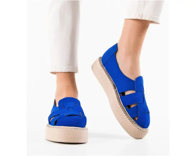 Pantofi Casual Anura Albastri