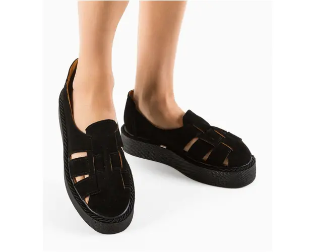 Pantofi Casual Anura Negri