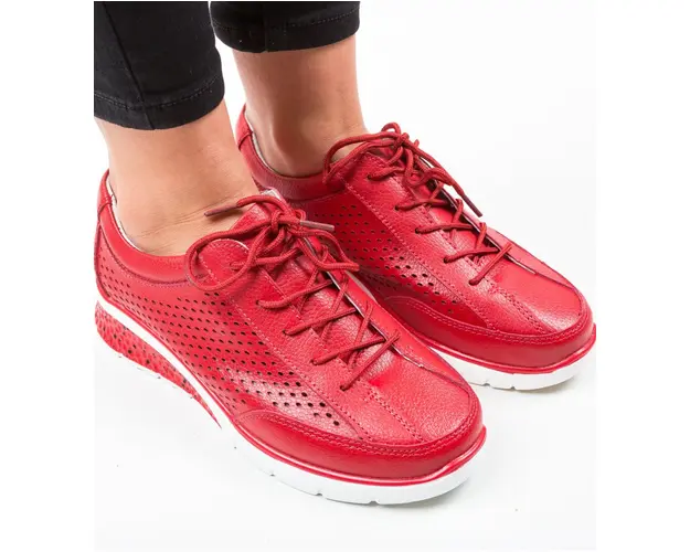 Pantofi Casual Arv Rosii