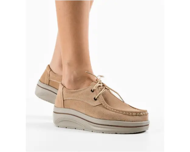 Pantofi Casual Auron Bej