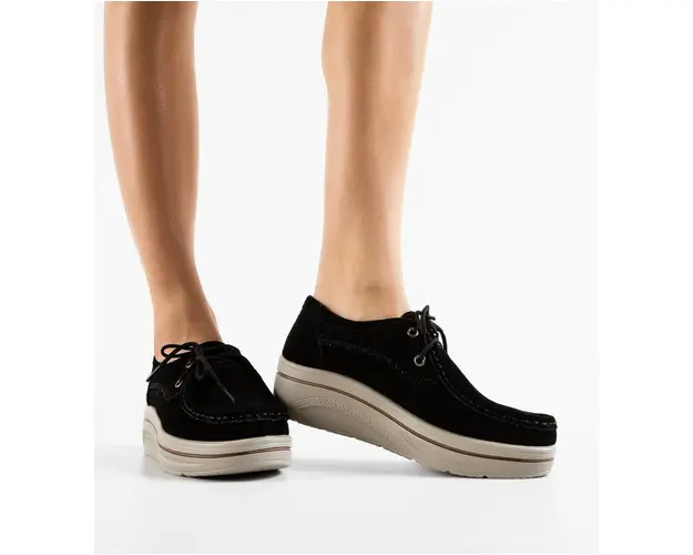 Pantofi Casual Auron Negri