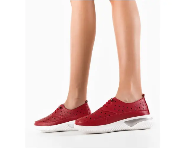 Pantofi Casual Balaj Rosii