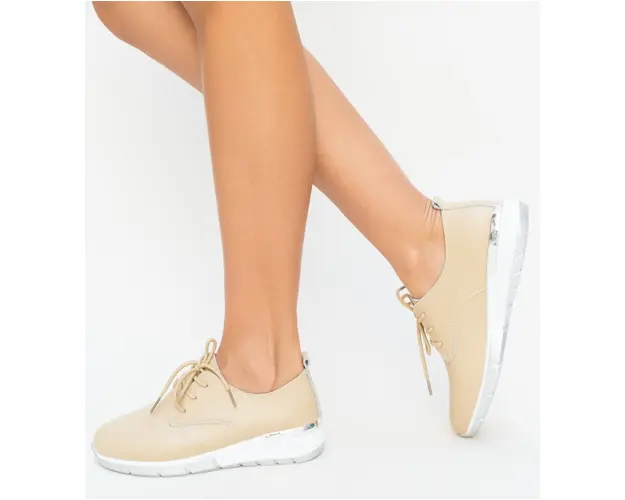 Pantofi Casual Barend Bej