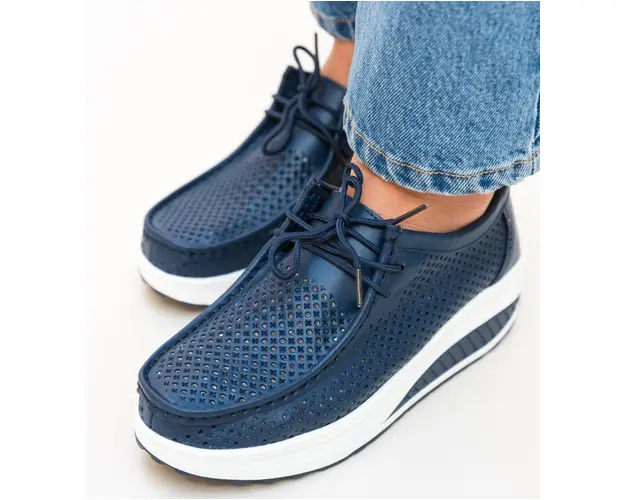 Pantofi Casual Baroco Bleumarin