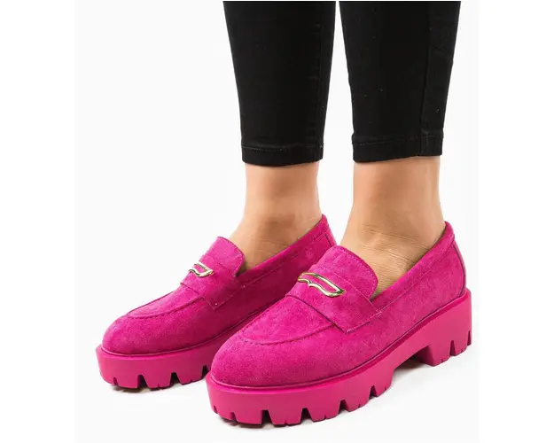 Pantofi Casual Beikrols Fuchsia