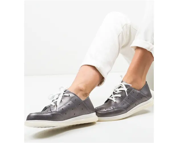 Pantofi Casual Bessie Gri