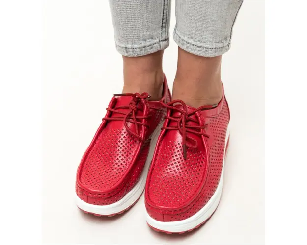 Pantofi Casual Blanken Rosii